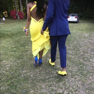 YELLOW PROM DRESS